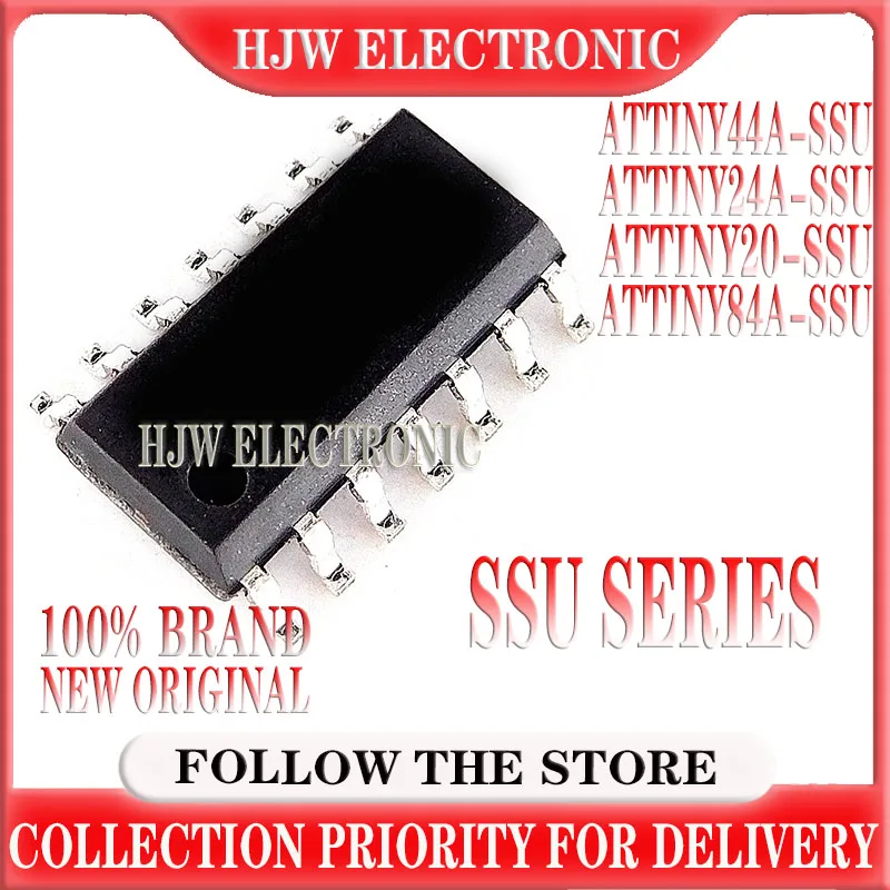 2pcs ATTINY84A-SSU SOP ATTINY84A ATTINY84-SSU ATTINY44A-SSU ATTINY44-SSU ATTINY24A-SSU ATTINY24-SSU ATTINY20-SSU ATTINY20A-SSU