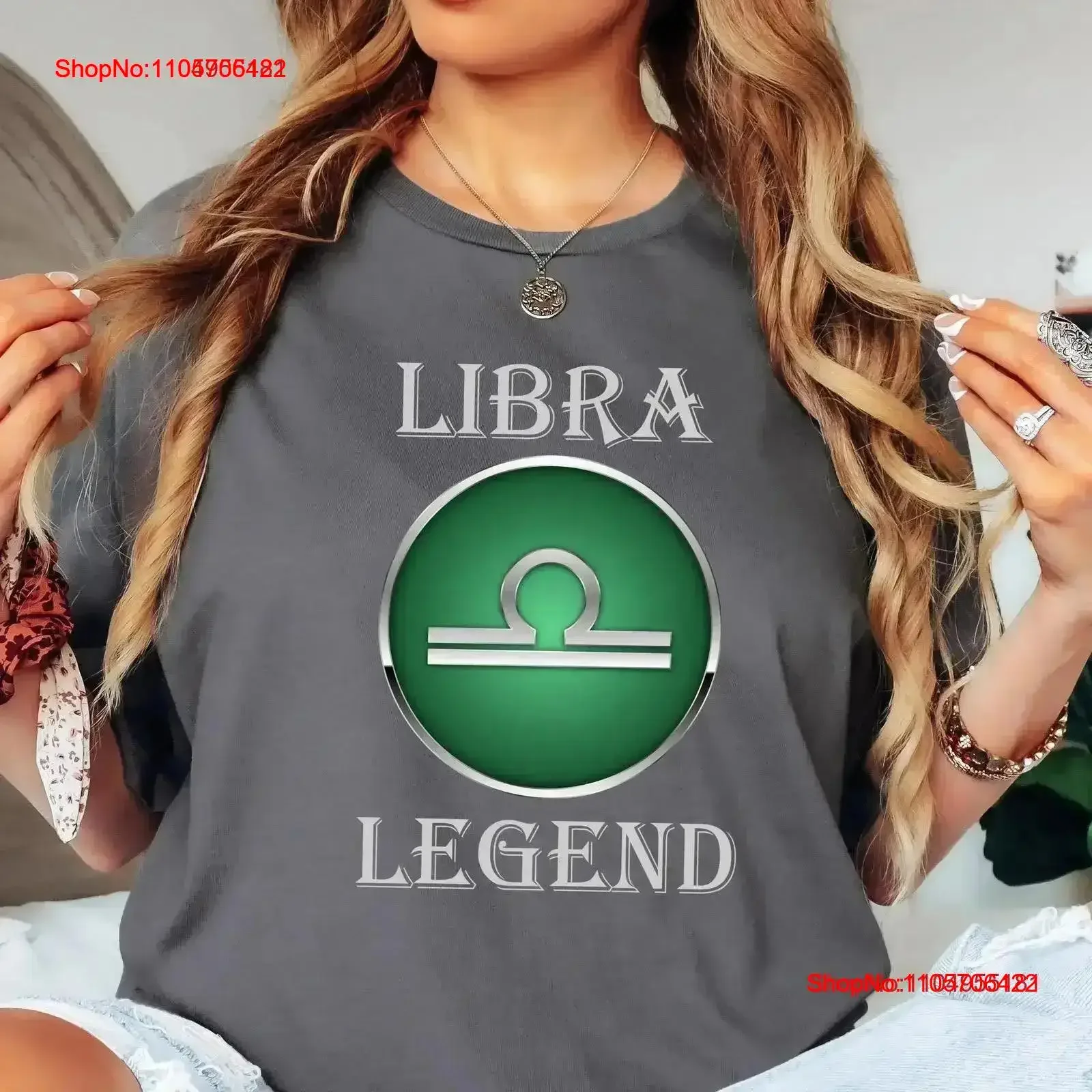 Libra T Shirt Legend Zodiac Star Sign For Libras Him or Her Horoscope s Men and Women vintage Washed fashion streetwear graphic