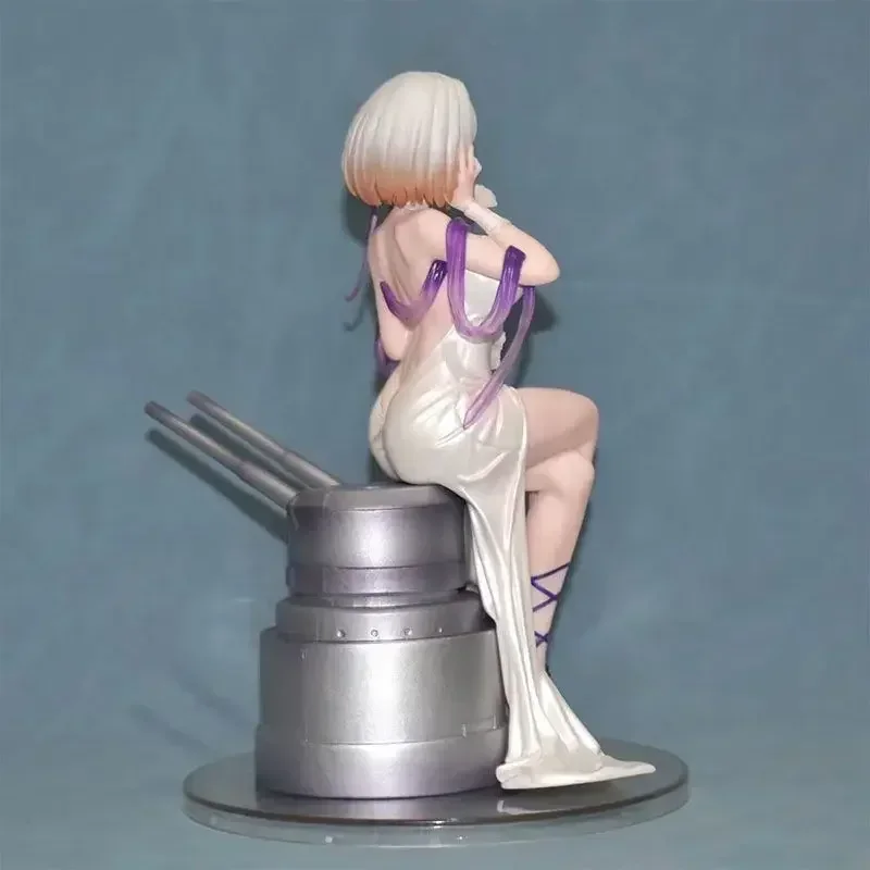 Figura de Azur Lane Hms Sirius de 20cm, figura de Anime, juego de rol, rosas blancas, colección de estatuas de chica Sexy, modelo de decoración, regalos de cumpleaños