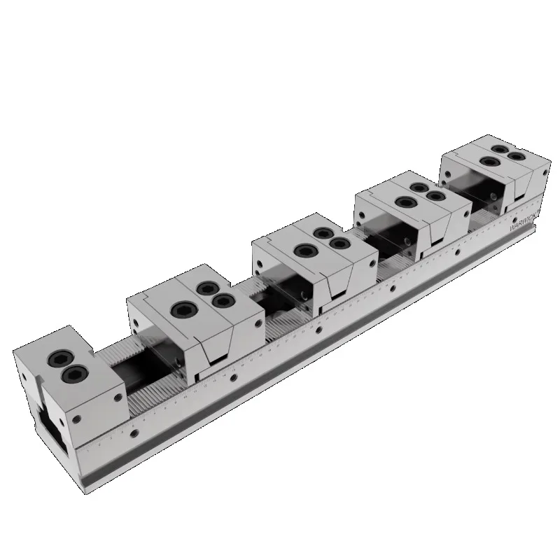 

Universal Multiple Clamp Rail Vise in Row for Horizontal CNC Horizontal Machine Center KSD50-500-4FD