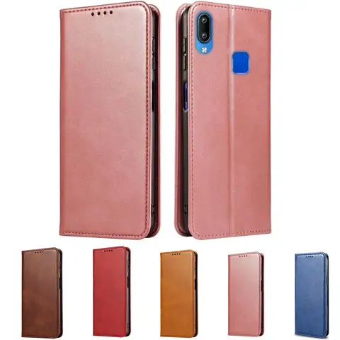 Leather Flip Wallet Case For VIVO Y91 Y91i Y93 Lite Y95 U1 1811 1814 1816 1817 1807 Y81 Y81A Y81S Y81i 1812 1808 Wallet Cover