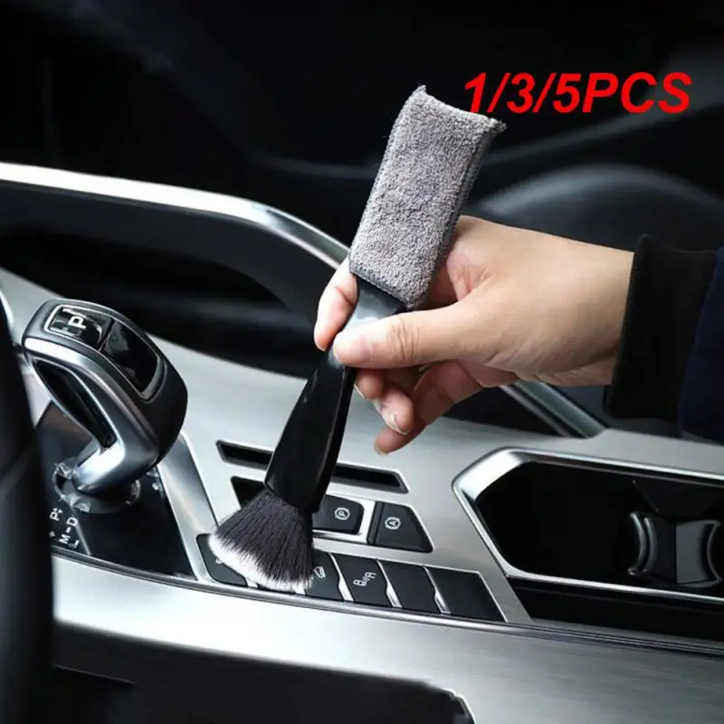 

1/3/5PCS Car Cleaning Tools Air Conditioning Air Outlet Cleaning Dust Removal Soft Brush Multifunctional Auto Interior Cleaning