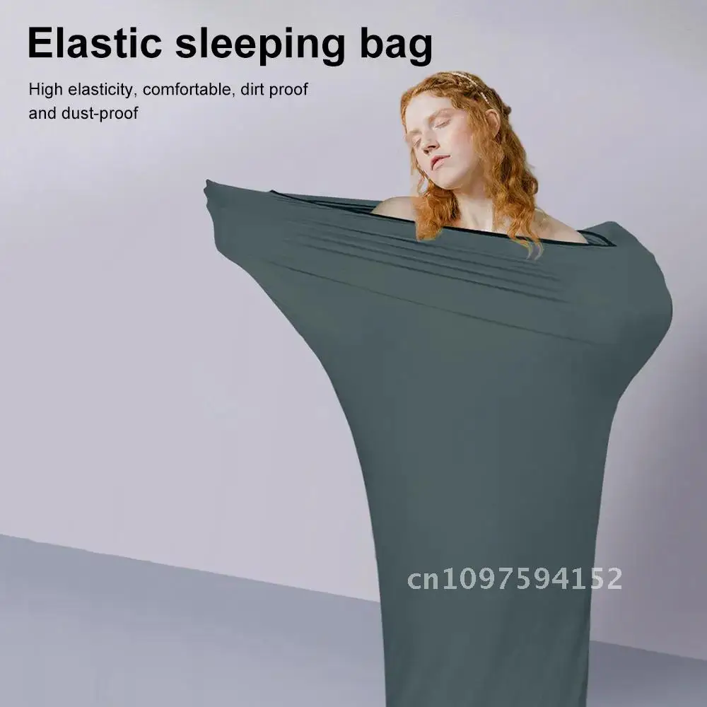 مرونة عالية النوم حمل بطانة خفيفة الوزن حقيبة سفر ورقة حقيبة قذرة مكافحة السرير التخييم فندق النوم المحمولة في الهواء الطلق