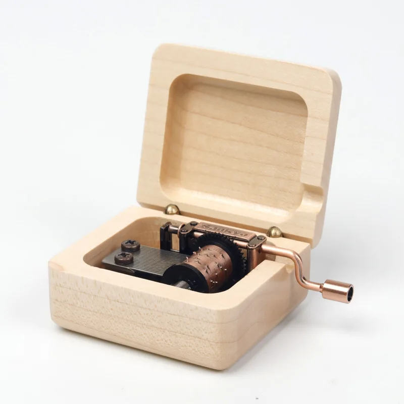 Handgekurbelte Spieluhr