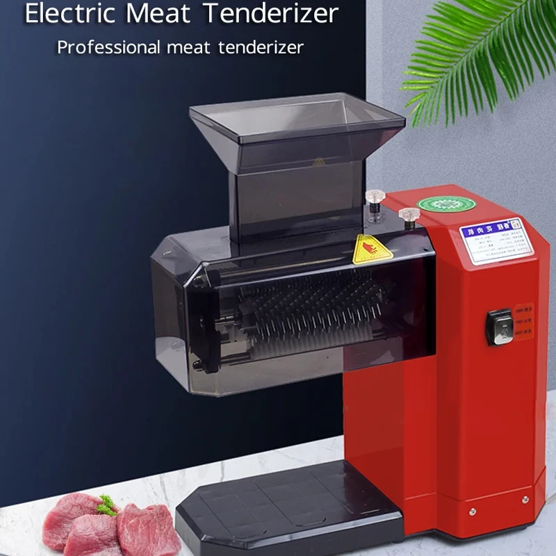 220V Commercial Meat Tenderizer Electric Pork Chops And Fresh Beef Floss Meat Machine