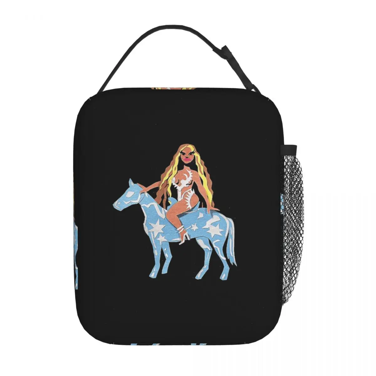 

Fan Art Beyonce Renaissance Album Thermal Insulated Lunch Bags for Travel Portable Food Bag Thermal Cooler Lunch Boxes