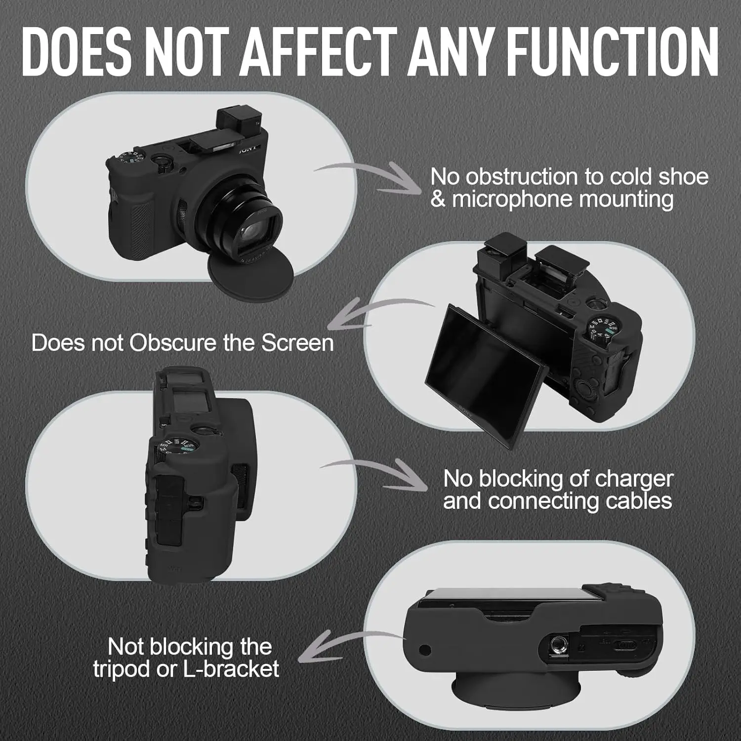 Camera Silicone Case For Sony RX100 M4/M5/M6/M7 Cyber-Shot RX100 IV/V/VI/VII Premium Com Frame Skin Case Protectors