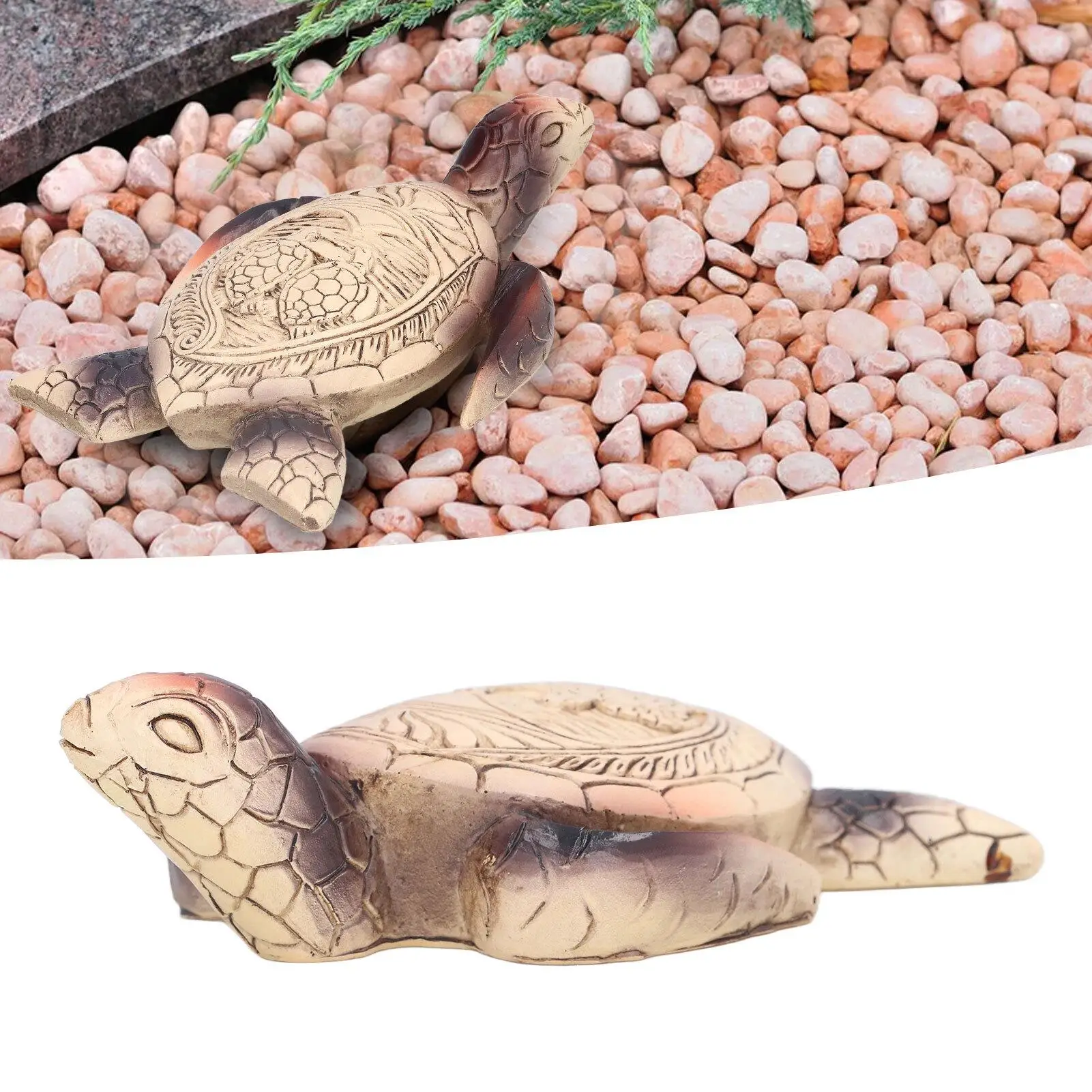 Meaningful Simulation Figurine for patio Decor - Charming Outdoor Accent