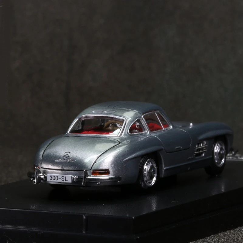 Diecast 1/64 Scale Benz W198 300SL Coupe Car Model Benz SL Class Alloy Model Car Collection Toy Play Vehicles