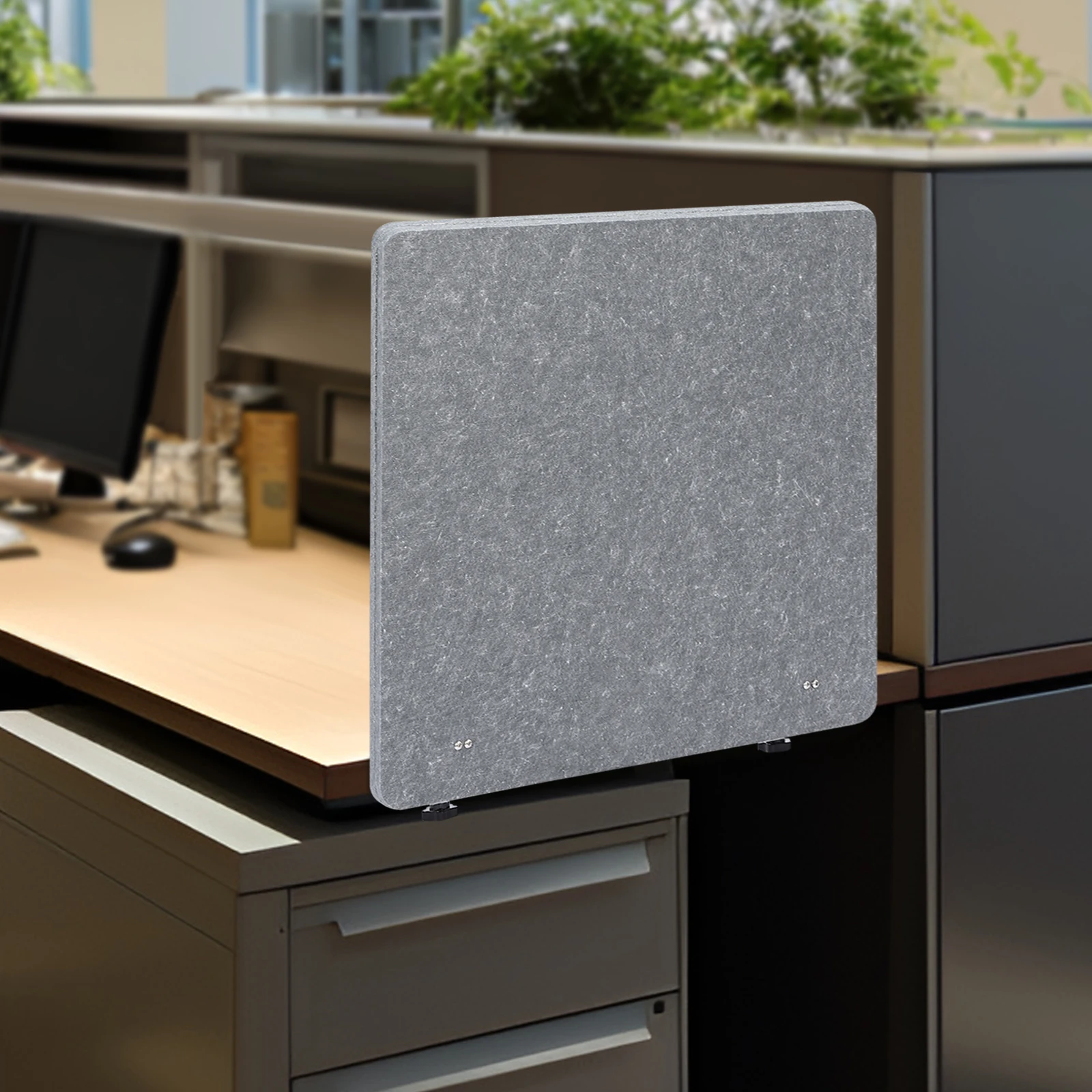 Office Partition, Desk Divider, Desktop Privacy Panel,Desktop Mounted Privacy Cubicle Panel