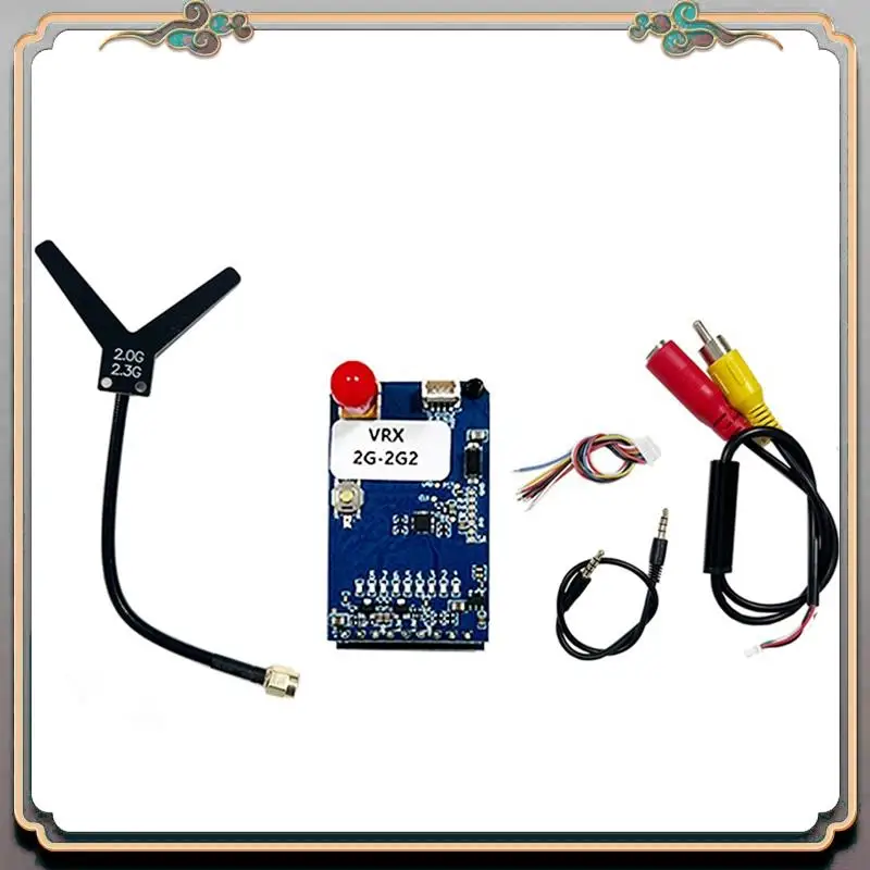 

2G-2.2G FPV VRX 8-канальный модуль видеоприемника FPV PAL/NTSC 7-36 В для очков FPV Fatshark Skyzone