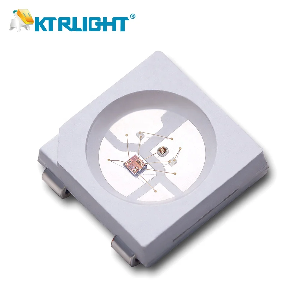 KTRLIGHT RTS 5050 SMD LED rgb 0.2W 5050 Led Light Chip Diode Led Lamp Beads RGB Colourful SK6812 IC rgb 3.7-5.5V 5.0*5.0*1.6mm