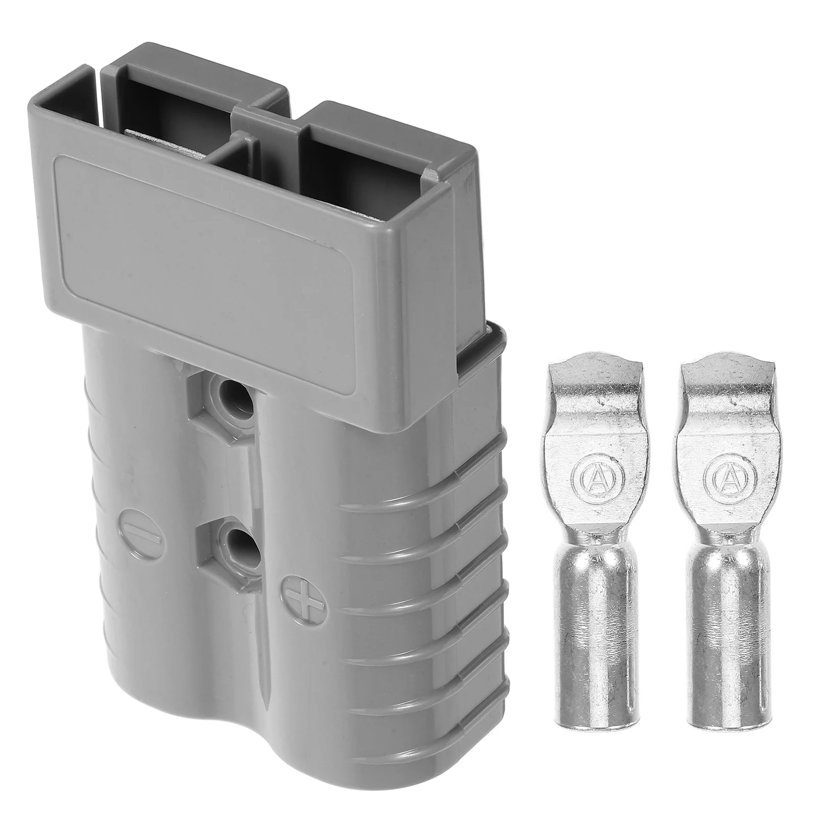 350A 600V Premium Plug Exterior Connector DC Power Solar Caravan with 2 Contacts (Gray) connectors plug connector