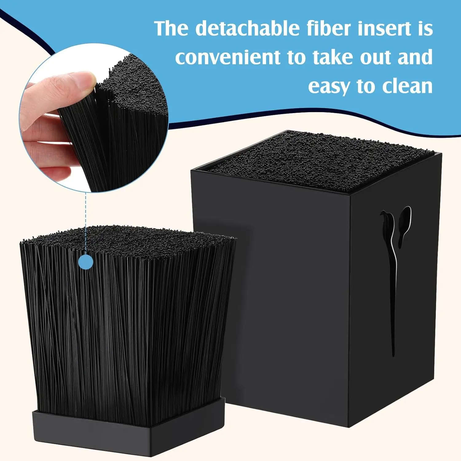 مقص صالون المنظم رف لا فتحة ثابتة صندوق تخزين لمقص الشعر مشط دبوس الشعر فرشاة التجميل تصفيف الشعر تخزين الرف