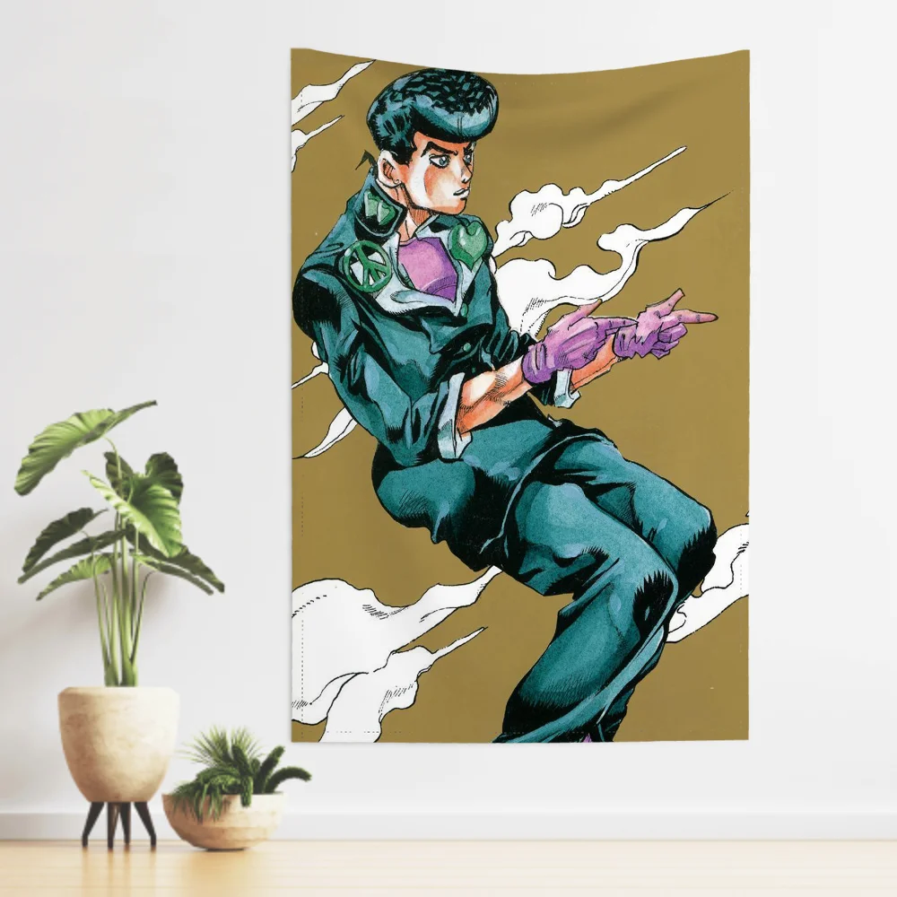 Anime JP Comics J-Jojo Tapestry Room Decor Wall Cloth Party Hanging Background Room Decor Baby Room