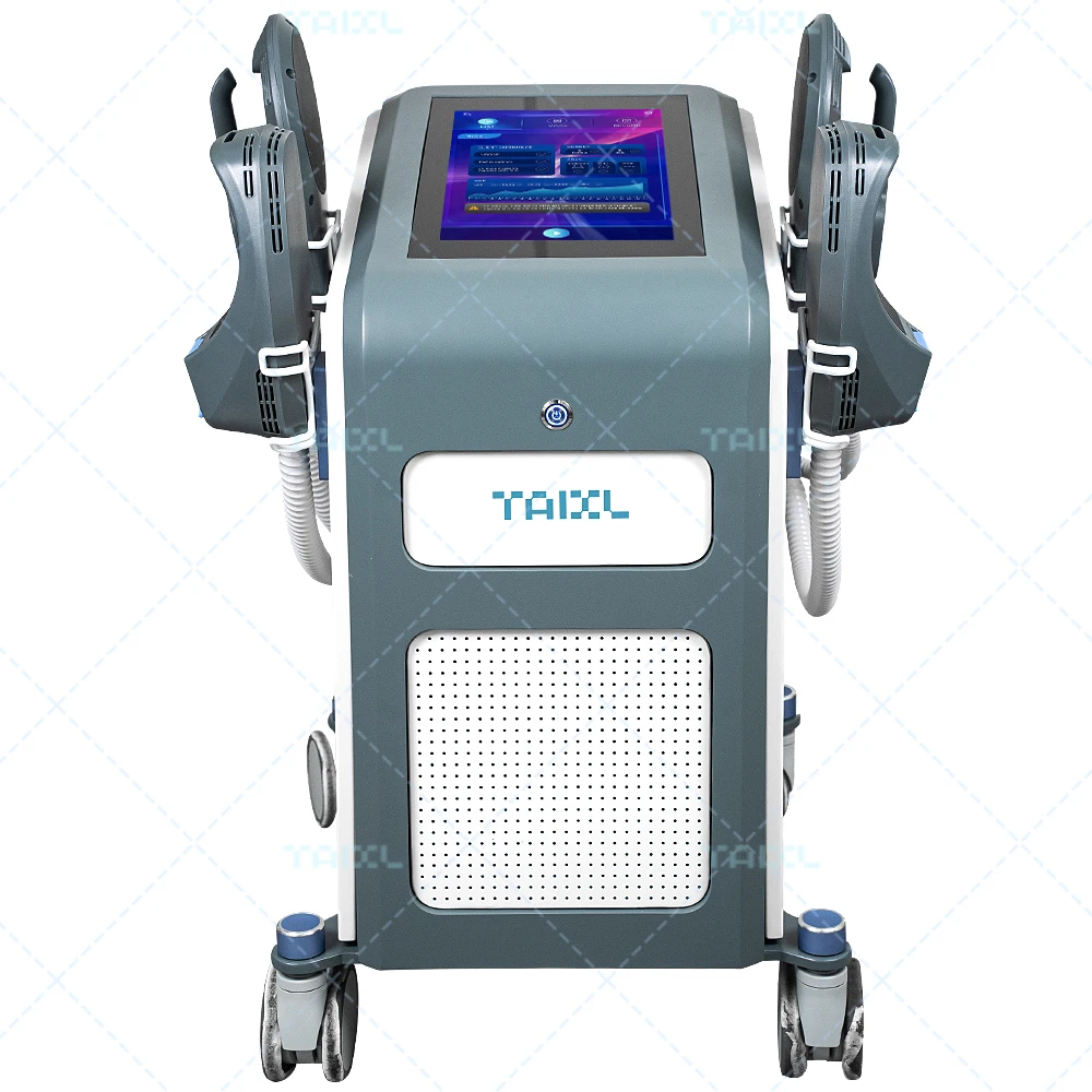 TAIXL Body Sculpting Machine 6500w 200HZ EMS Slimming RF Fat Burning Muscle Stimulation Electromagnetic Therapy Beauty Salon