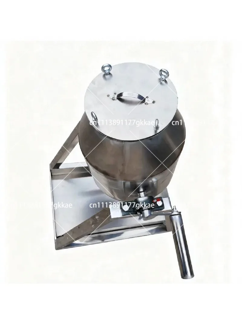Small 5L Food Rotary Drum Mixer for Tea, Dry Ingredients & Spices, Laboratory Mixing Equipment