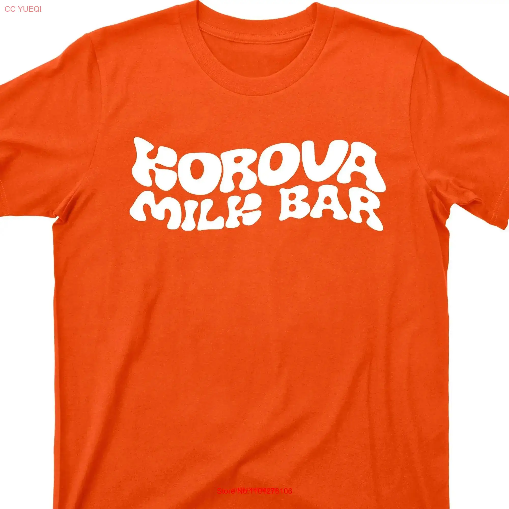 Korova Milk Bar T Shirt A Clockwork Orange long or short sleeves