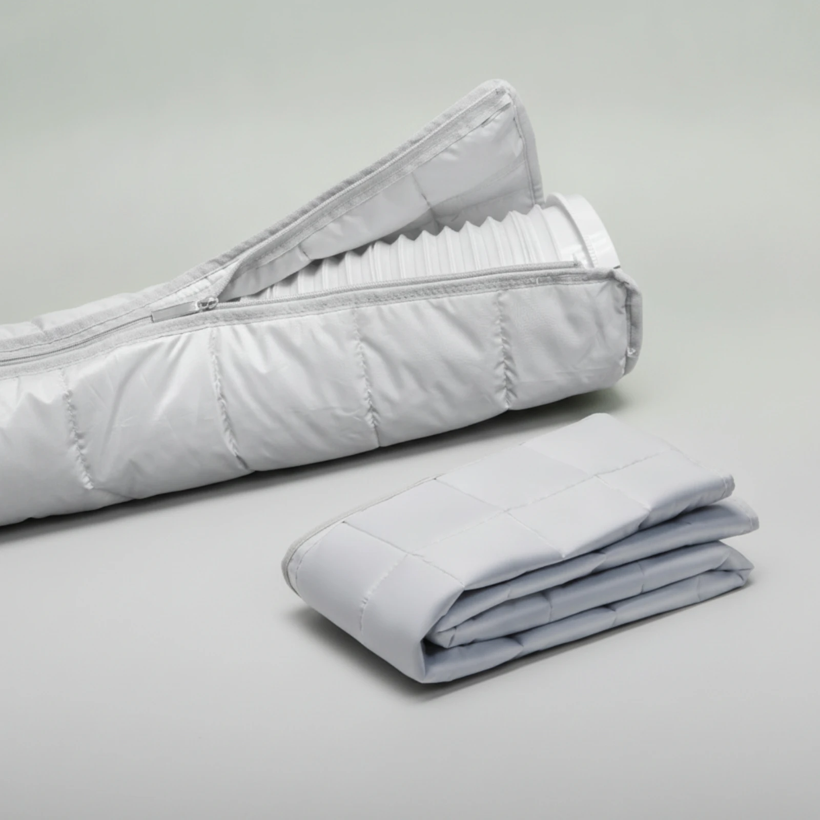 Portable Air Conditioner Hose Cover with Zipper Quilted Portable Air Conditioning Exhaust Hose Sleeve Padded Universal Fit