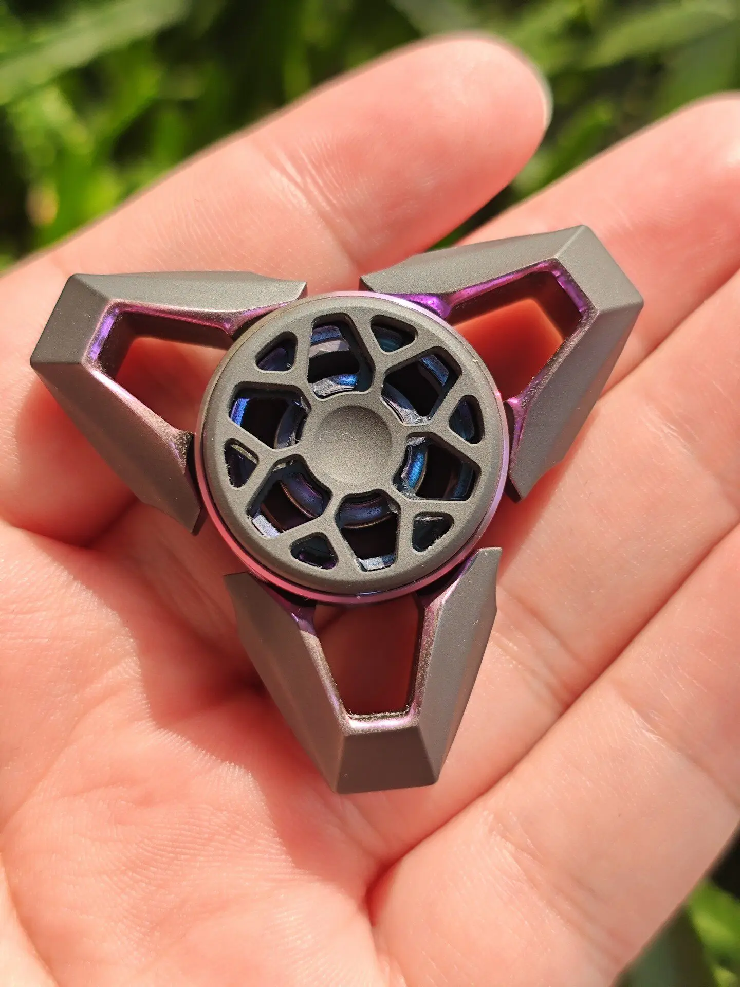 Used EDC Zirconium Egg Havoc Gyro Edc, Zirconium Material, Egg Model, Box Kazi, Good Feel