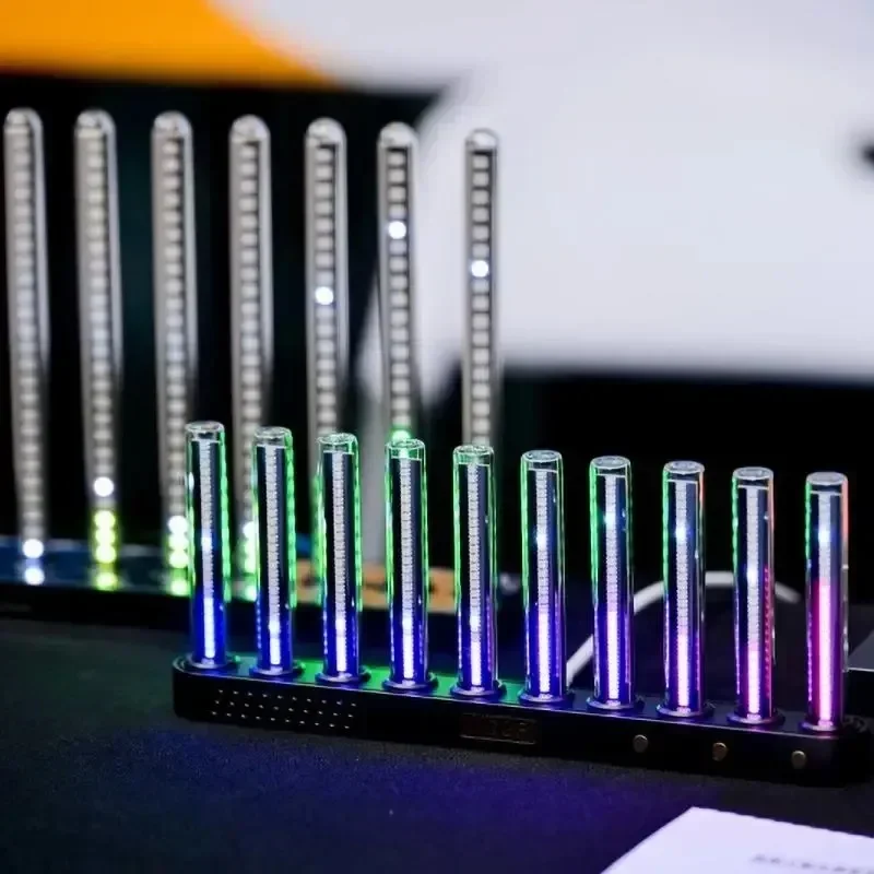 NEW LED Spectrum Light Pickup  Spectrum Atmosphere Light Voice Control Music Spectrum