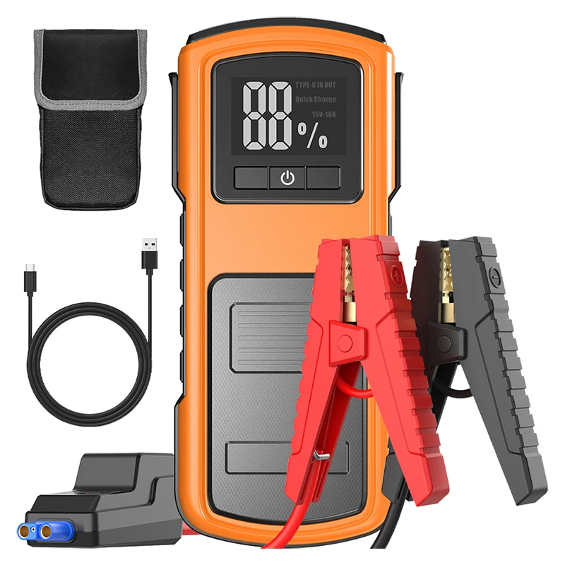 

Portable OEM 12V 24000mAh Peak Lithium Jump Starter Auto Emergency Dies el And Car Power Pack Battery