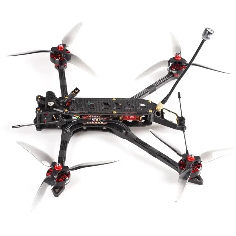 E-Power 2 paia 7X4X3 7040 elica PC a 3 pale CW + CCW parti RC grigio chiaro resistenti per drone remoto FPV da 7 pollici