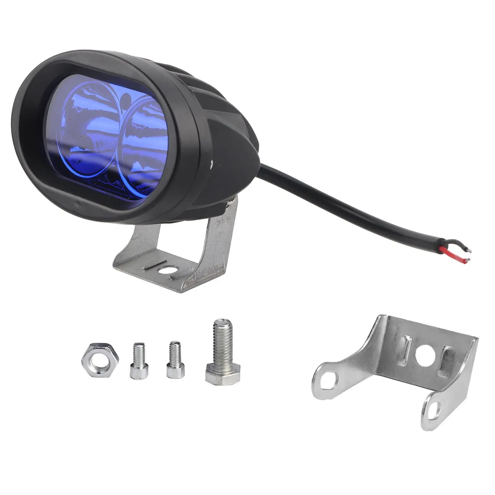 

LED Warning Light 20W DC9-60V IP67 Blue Safety Spot Light for Forklift Truck Industrial Garage Workshop Lighting