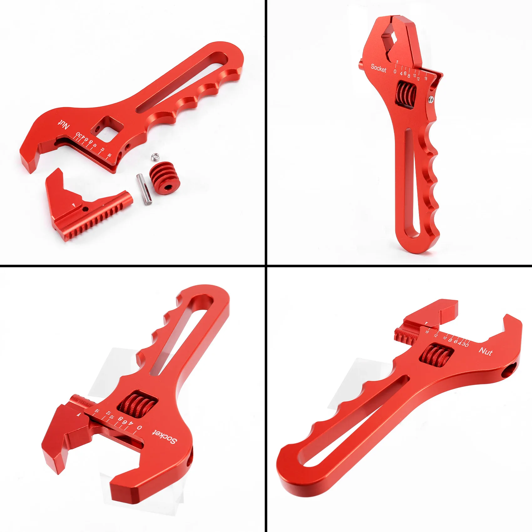 

ABMR-Разводной гаечный ключ, гаечный ключ, алюминиевый ключ, инструмент для фитинга шланга, алюминиевый гаечный ключ AN3-AN16