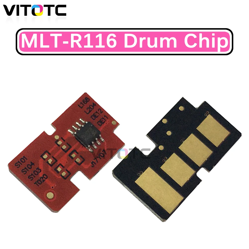 

4Pcs MLT-R116 mlt r116 Drum Unit chip Compatible For Samsung SL-M2625 M2825 2825WN M 2675 2875FD 2835 2825DW M2885FW Reset Chips