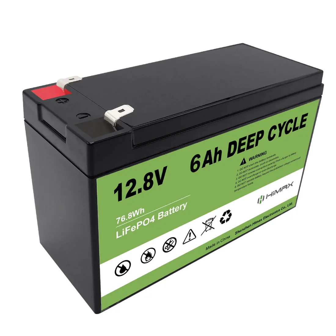 

China Lithium 12v 6ah Motorcycle Battery Maintenance Free Replace Lead Acid Batteries