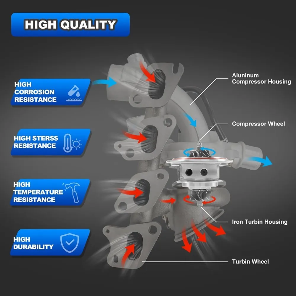 Turbo charger For Chevrolet Chevy Cruze Sonic Trax Buick Encore 1.4L 55565353