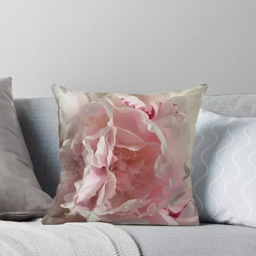 

pale peony Throw Pillow covers for pillows Plaid Sofa Christmas Pillow Cases Pillowcases Bed Cushions pillow