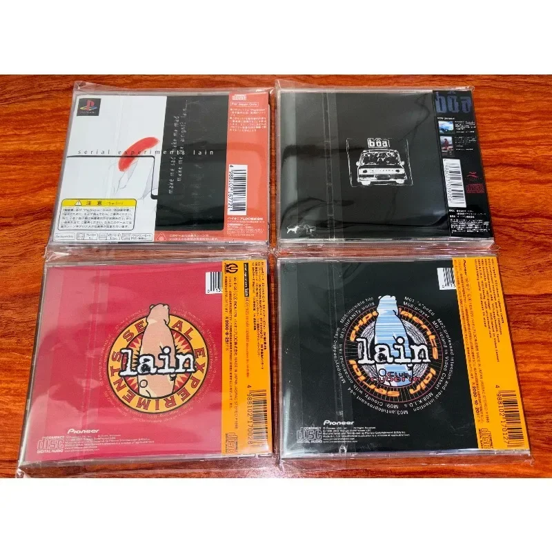 PS1 Lain and OST Ringtones CD A Set of 4 Serial Experiments Lain TV Anime Music