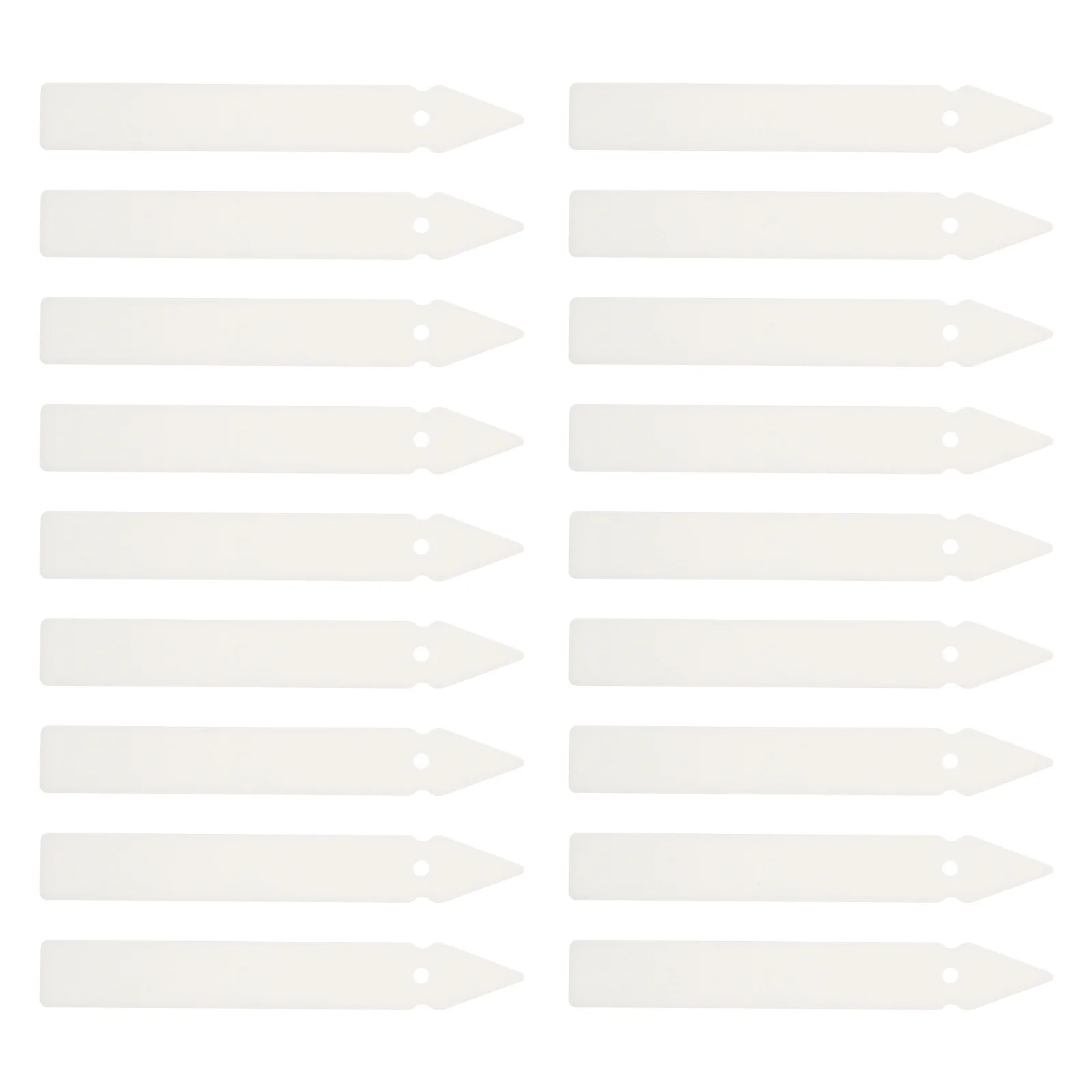 

50Pcs High-Quality Plastic Tape Holders Practical for Work Study Daily Use White Washi Paper Sub-Packing Boards