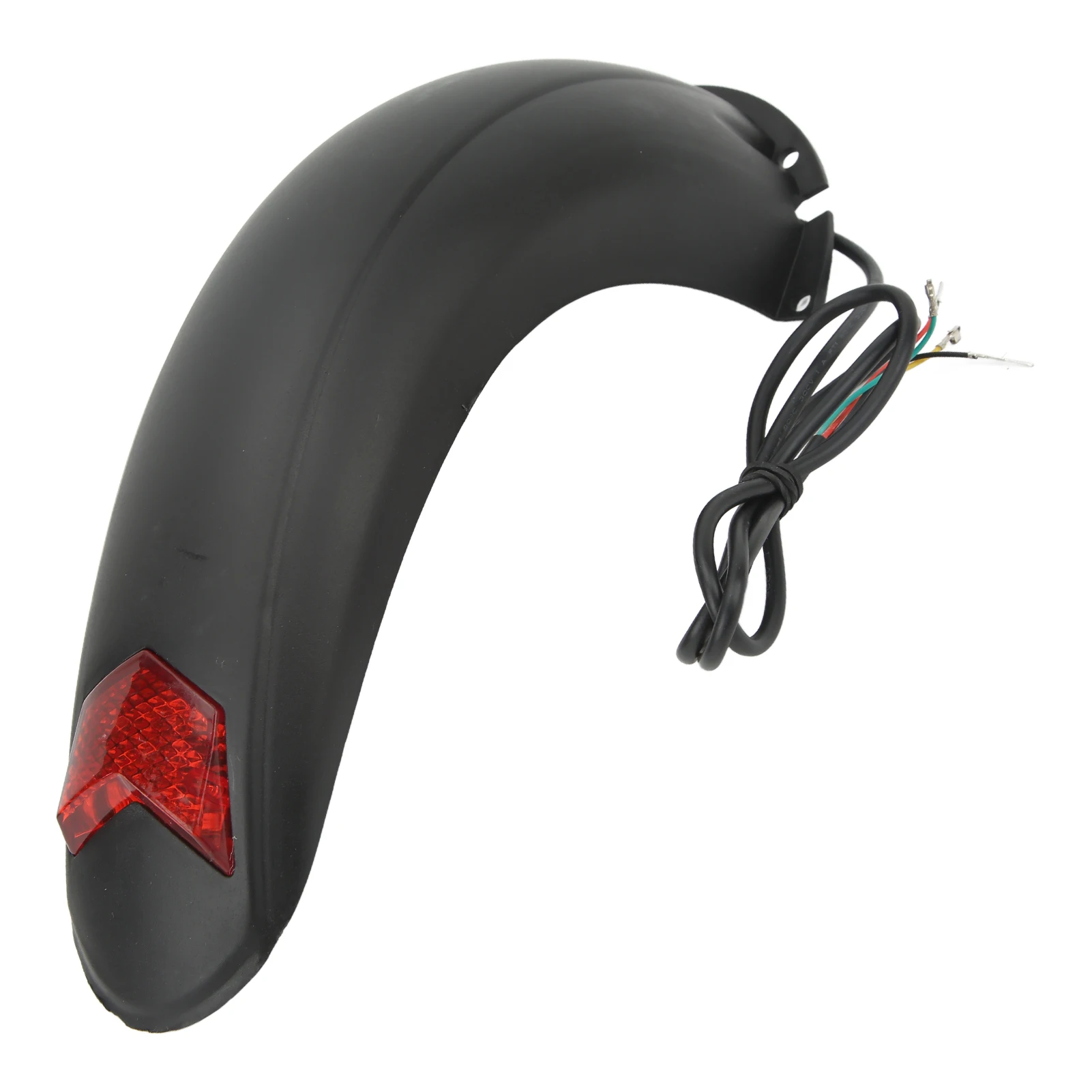 

10inch Electric Scooter Rear Mudguard with Lamp Red Light Scooter Splash Guard Replacement Accessory
