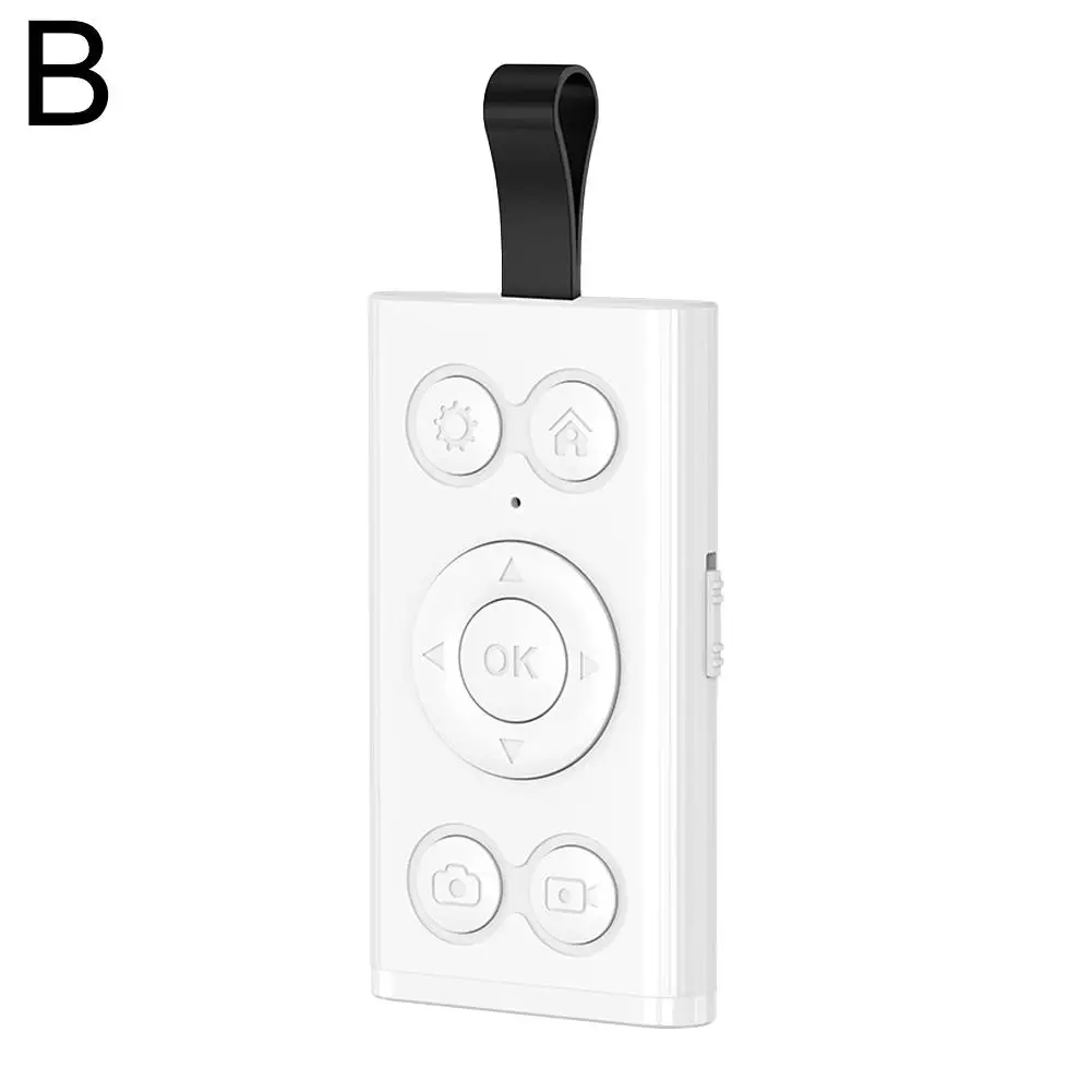 Télécommande Bluetooth pour appareil photo défilant TikTok et vidéo, contrôle de mise au point, tourneur de page pour IOS, Android, iPad, iP G2E4