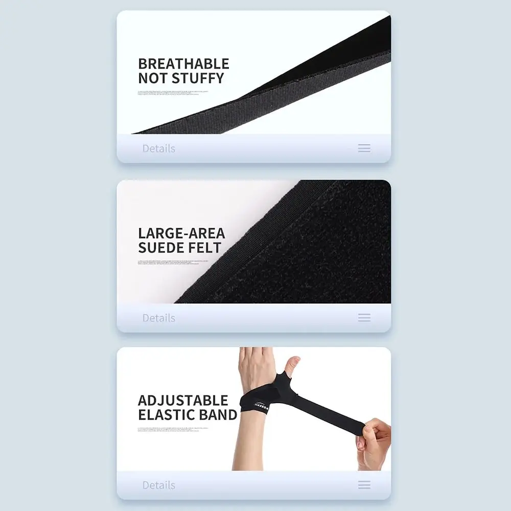 

1Pcs Thumb Support Wrist Thumb Brace Wrist Straps Breathable Wrist Guard Ultra-thin Fits Right & Left Hand Thumb Protector