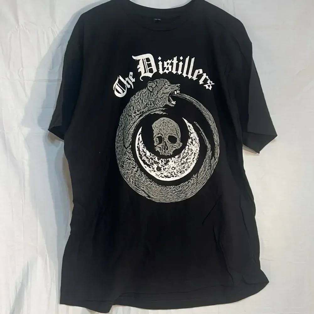 The Distillers NWOT band concert Gift For Fan Black All Size Shirt AC1276