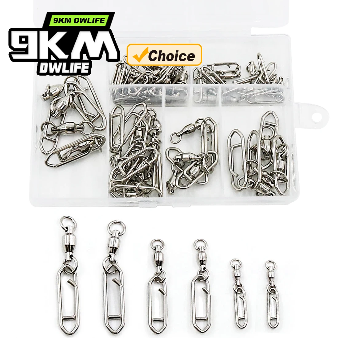 9KM Fishing Swivel …