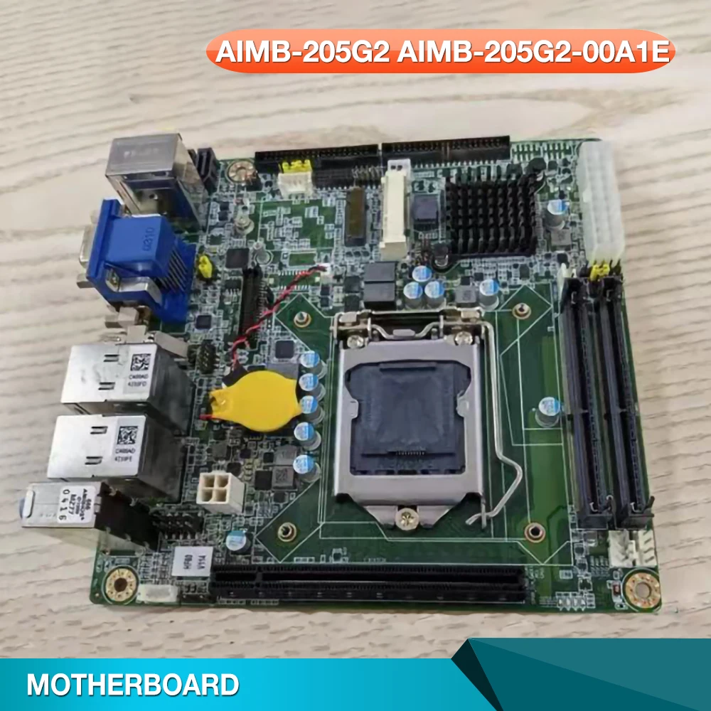 

Embedded Mini-ITX Motherboard H110 Industrial Computer Original For Advantech AIMB-205G2 AIMB-205G2-00A1E