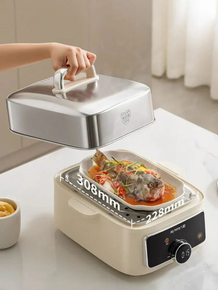 Joyoung-باخرة كهربائية من الفولاذ المقاوم للصدأ متعددة الوظائف ، باخرة منزلية ، V, 12L, ww