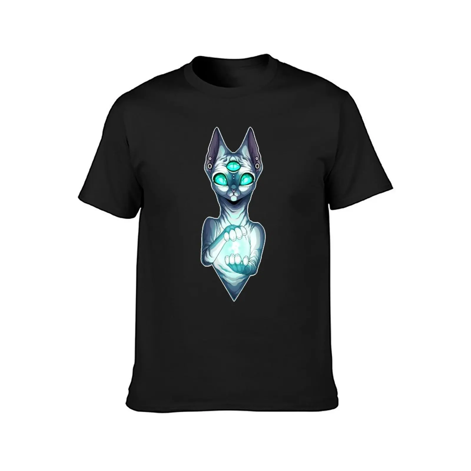 Transcended Sphynx T-Shirt summer top cute clothes plain black t shirts men