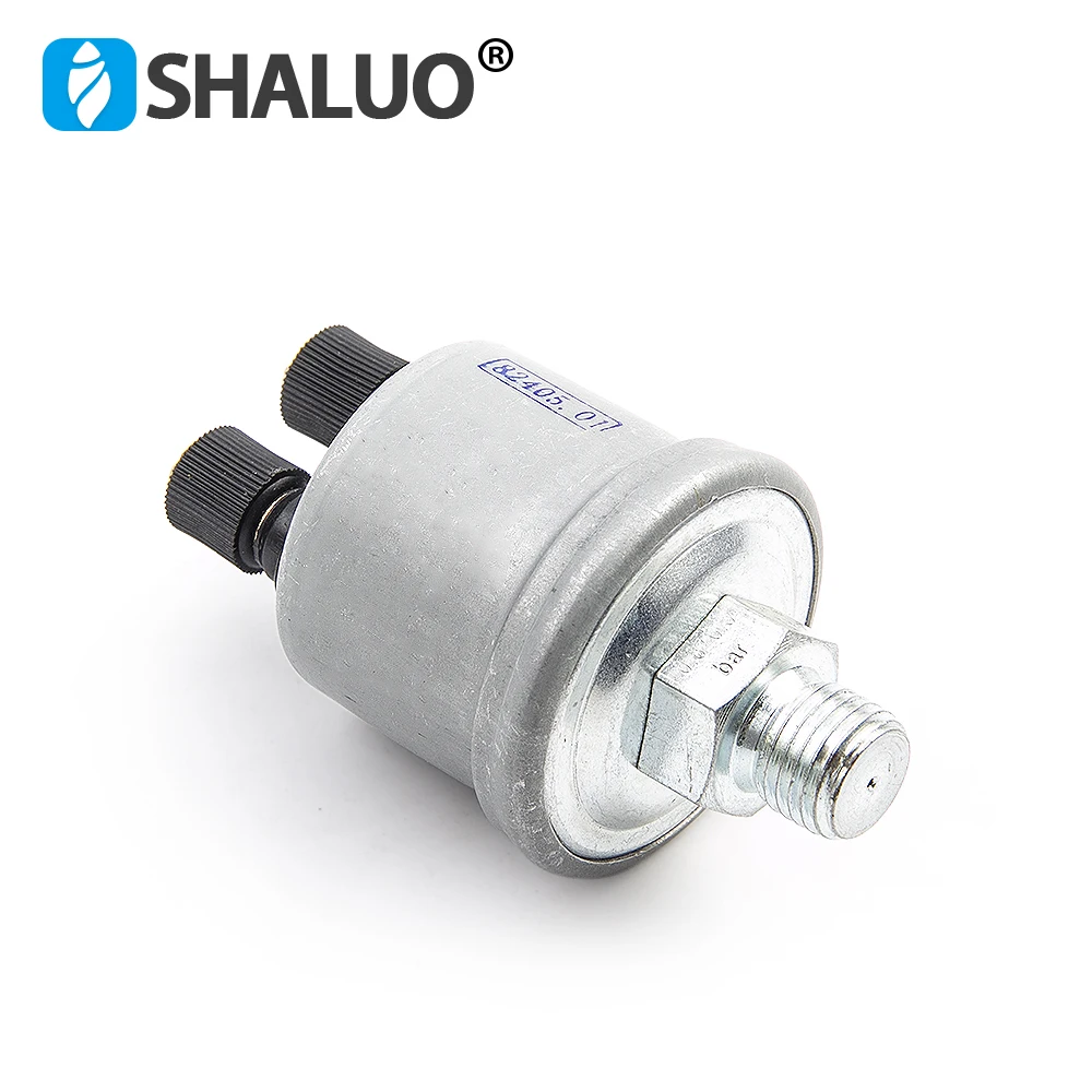 VDO Oil Pressure Sensor Plug 0 to 10 Bar 1/8NPT M14*1.5 10 Bars Diesel Generator Accessories Oil Pressure Sensor Switch 184±10 Ω