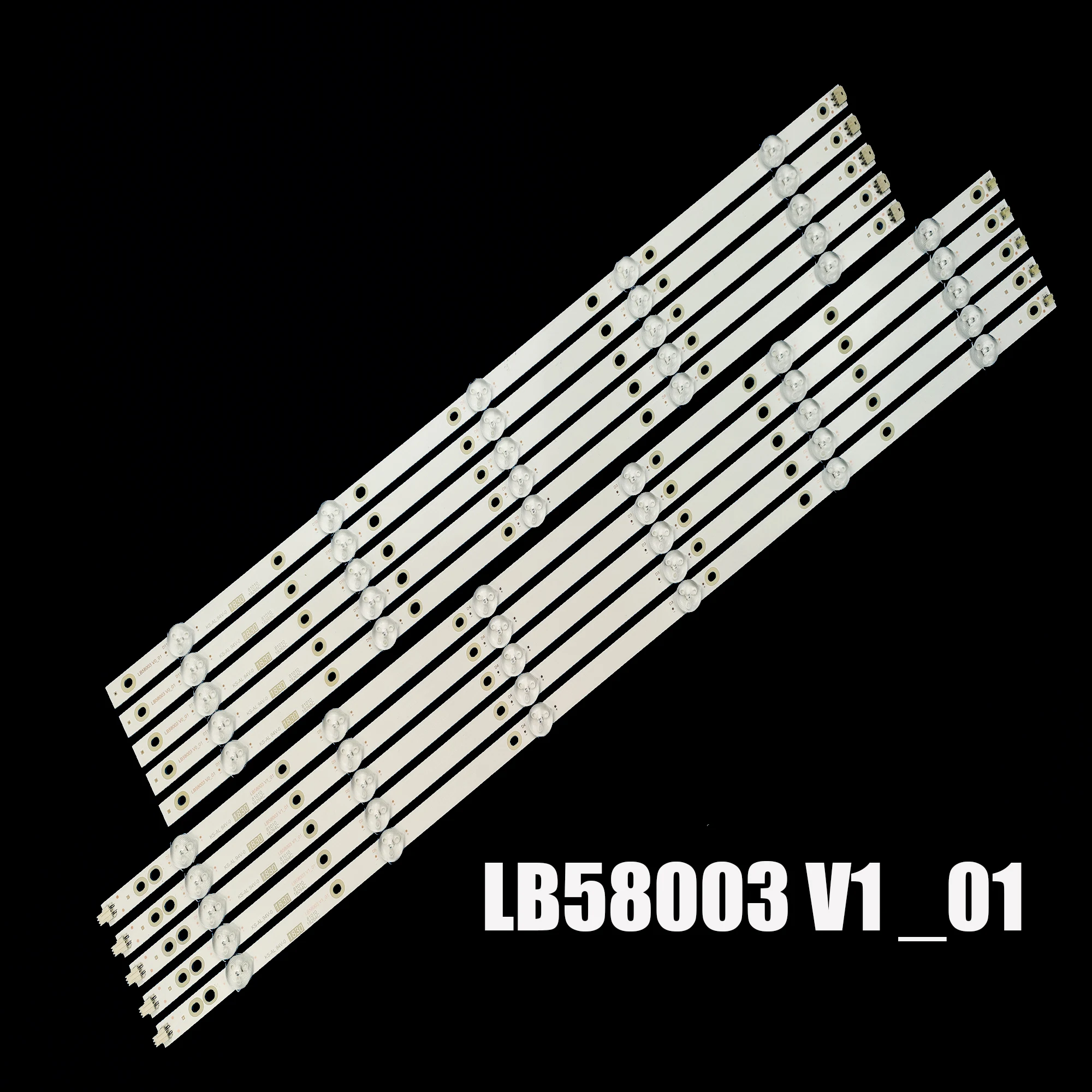 NEW LED Strip For 58\'\' TV LB-GM3030-GJPHP585X11AA12-R L 58PUS6203/12 58PUS6504/12 NS-58DF620NA20 REV A TPT580B5 LB58003 V0_0