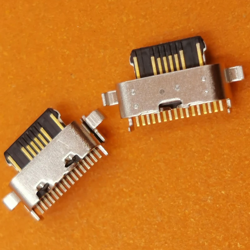 10-100Pcs Charging Dock Port USB Connector Plug For Motorola Moto G50 G24 G64 G73 G04 G14 G34 G54 G62 G32 G22 G71 E13 G42 E32S