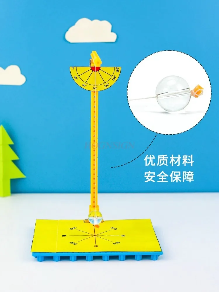 

DIY Single Pendulum Clock Small Invention Scientific Experiment Small Maker Experimental Equipment Self made