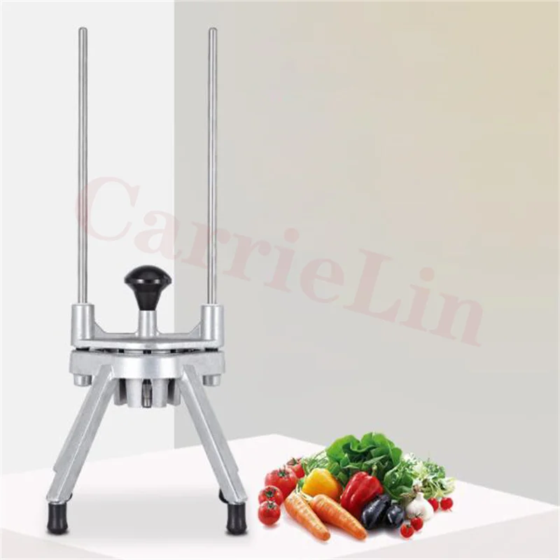 آلة كتلة الفاكهة اليدوية التجارية الخيار والبرتقال والليمون سبليت كتلة الفاكهة والخضروات القاطعة