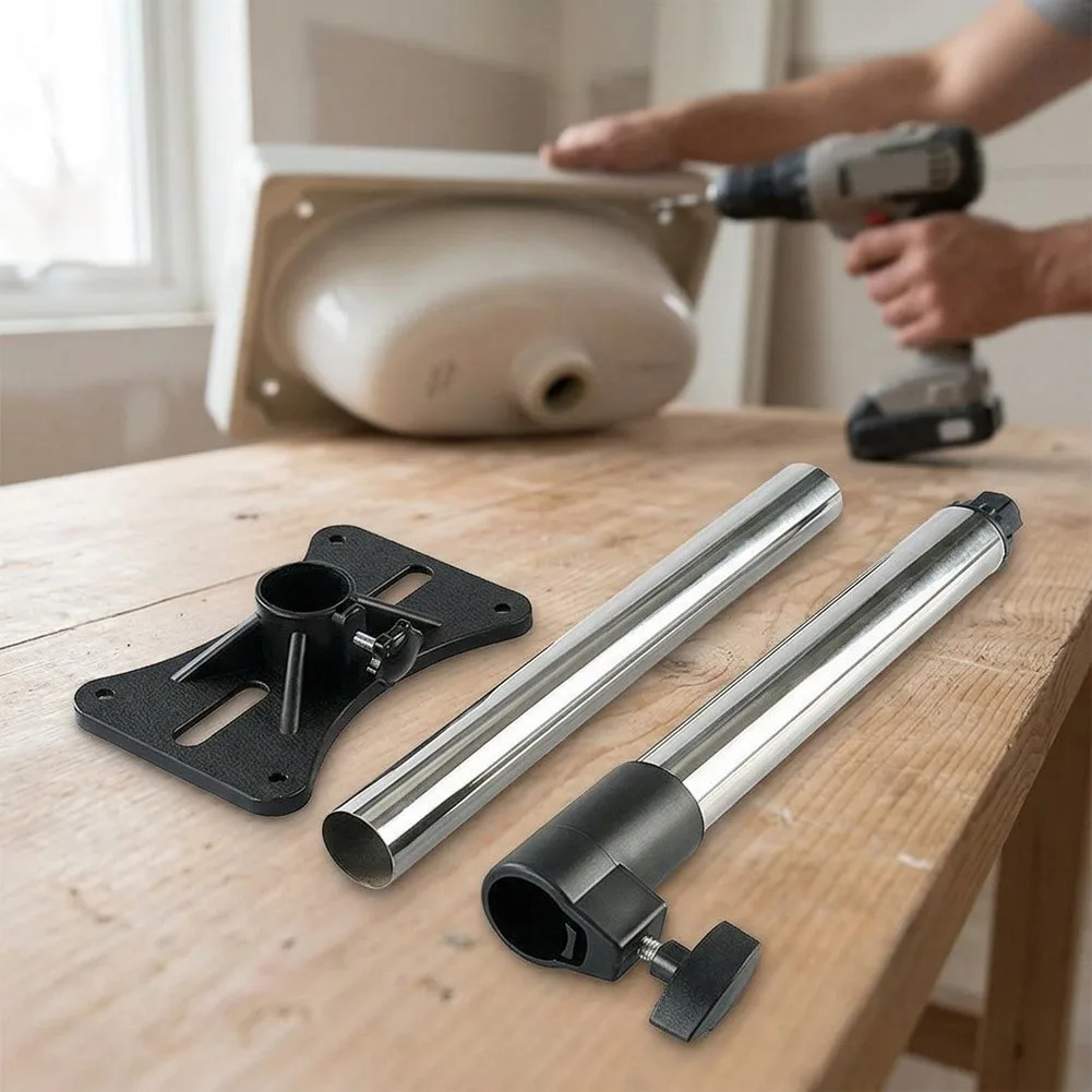 Undermount Sink Support Bracket with Precision Adjustment Capability and Firm Sink Bottom for Vibration-Free Operation
