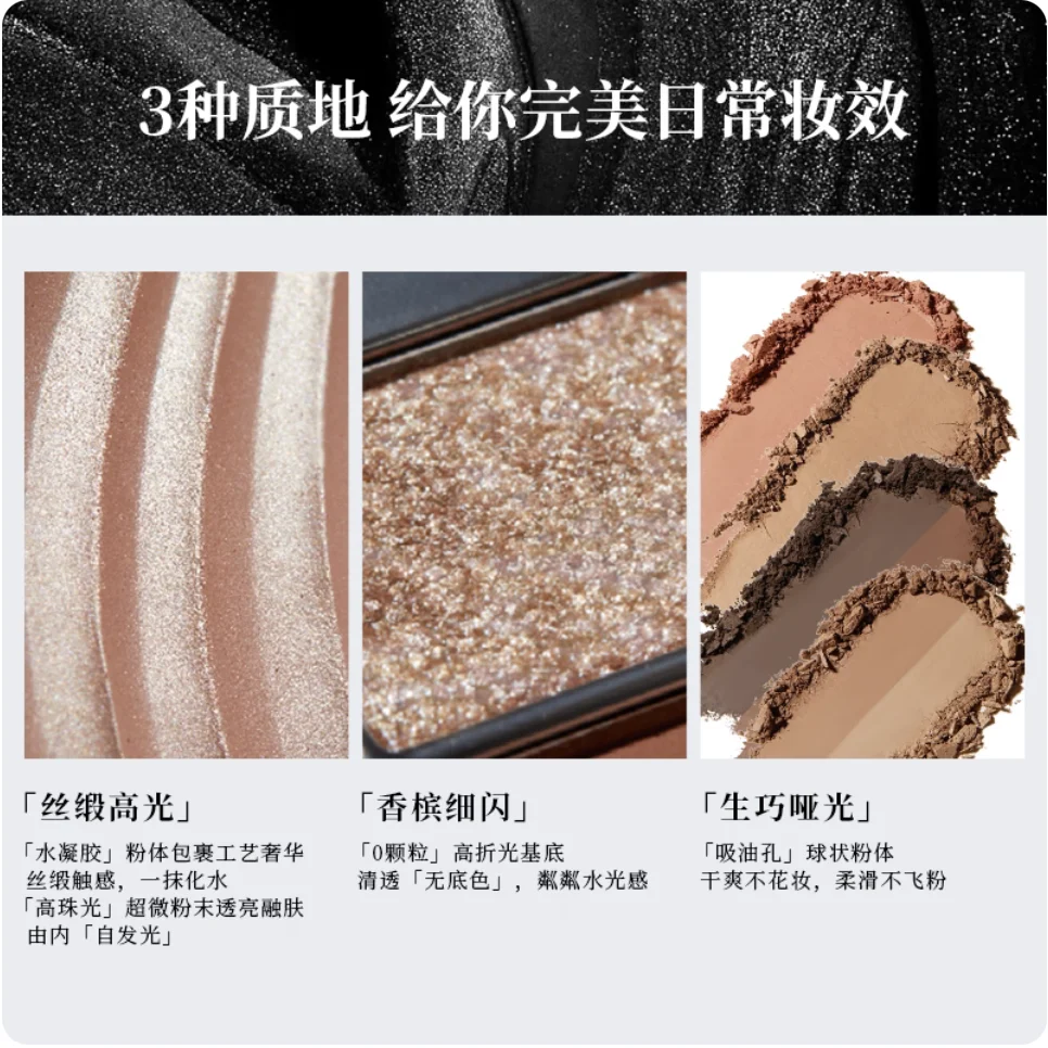 SPLASHEEN アイシャドウ オールインワン フェイス パレット イージー スレイ ヘッド スペース アイシャドウ / ブラッシュ / ハイライター 多用途メイクアップ